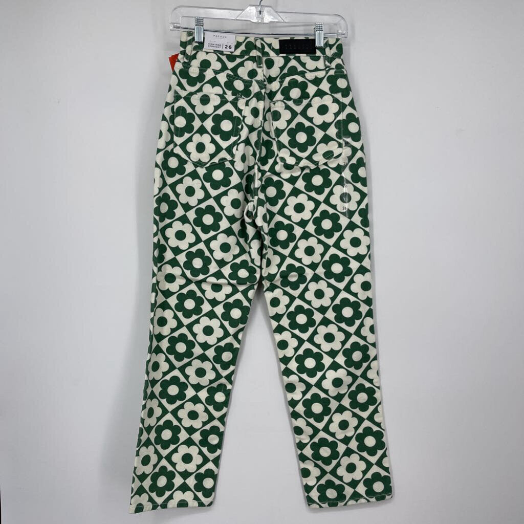 Pac Sun Floral Jeans