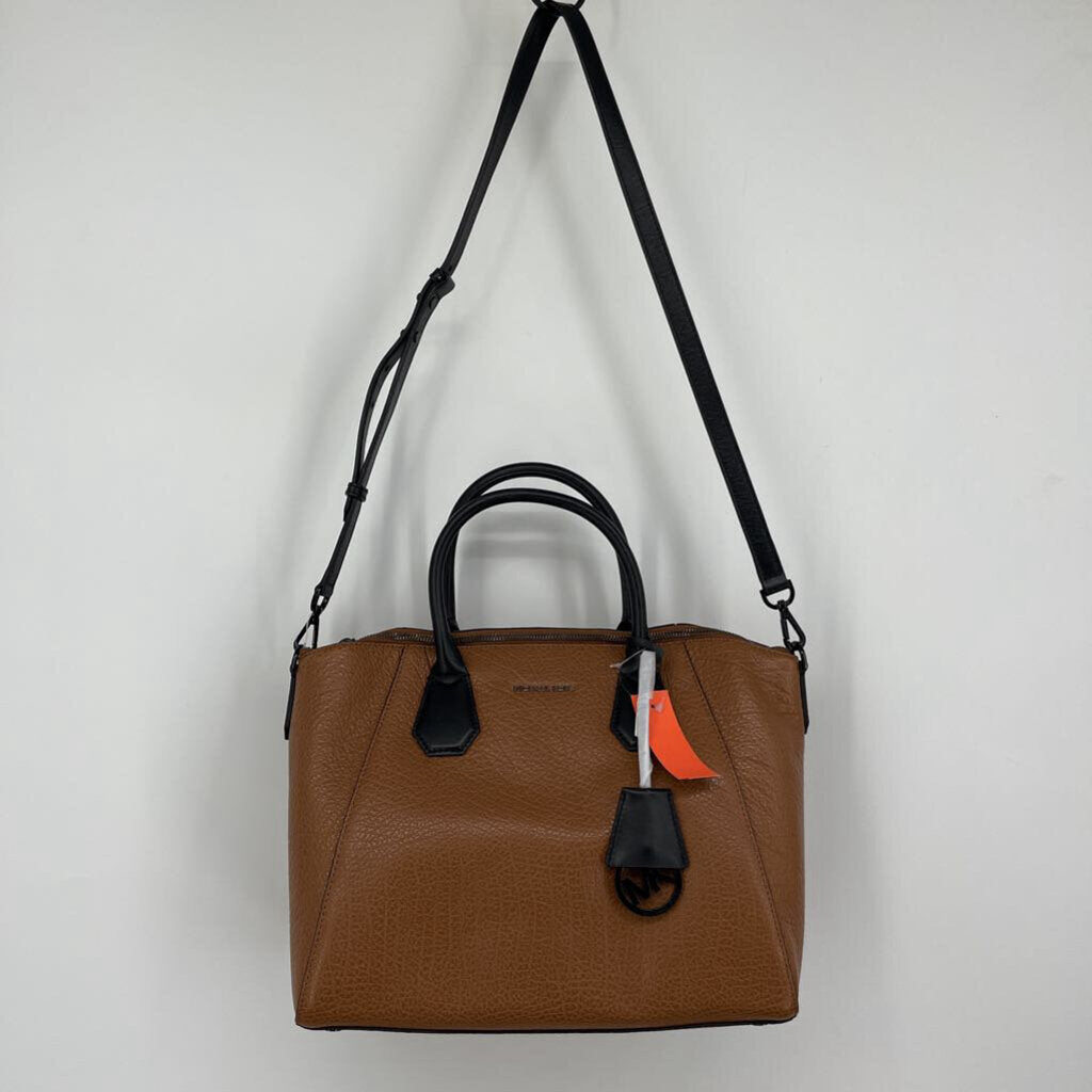 MK Leather Satchel