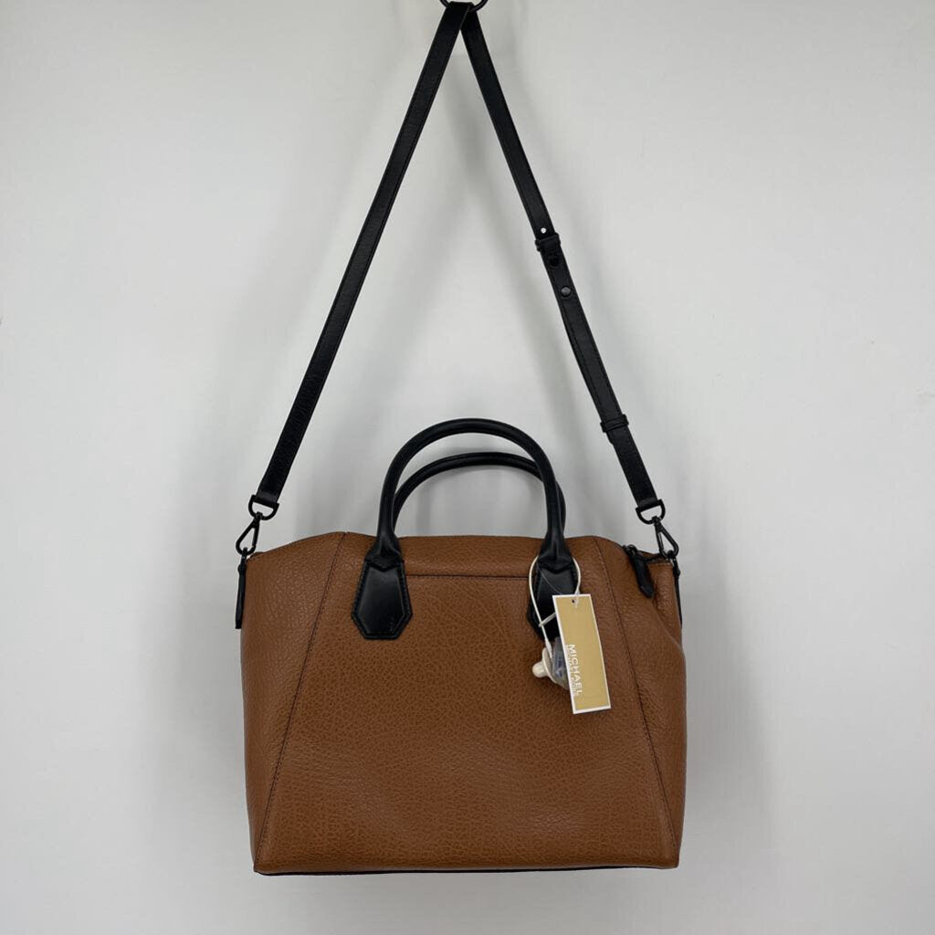 MK Leather Satchel