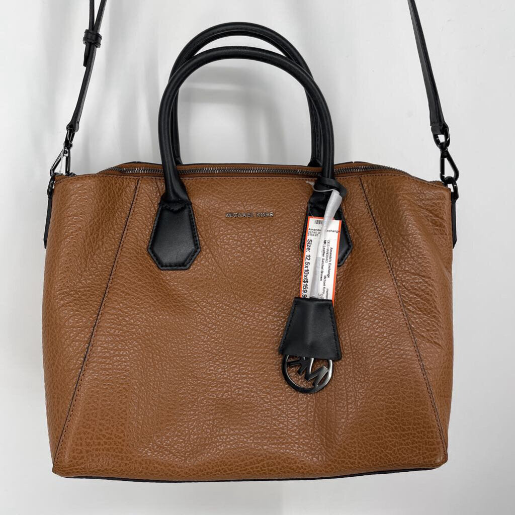 MK Leather Satchel