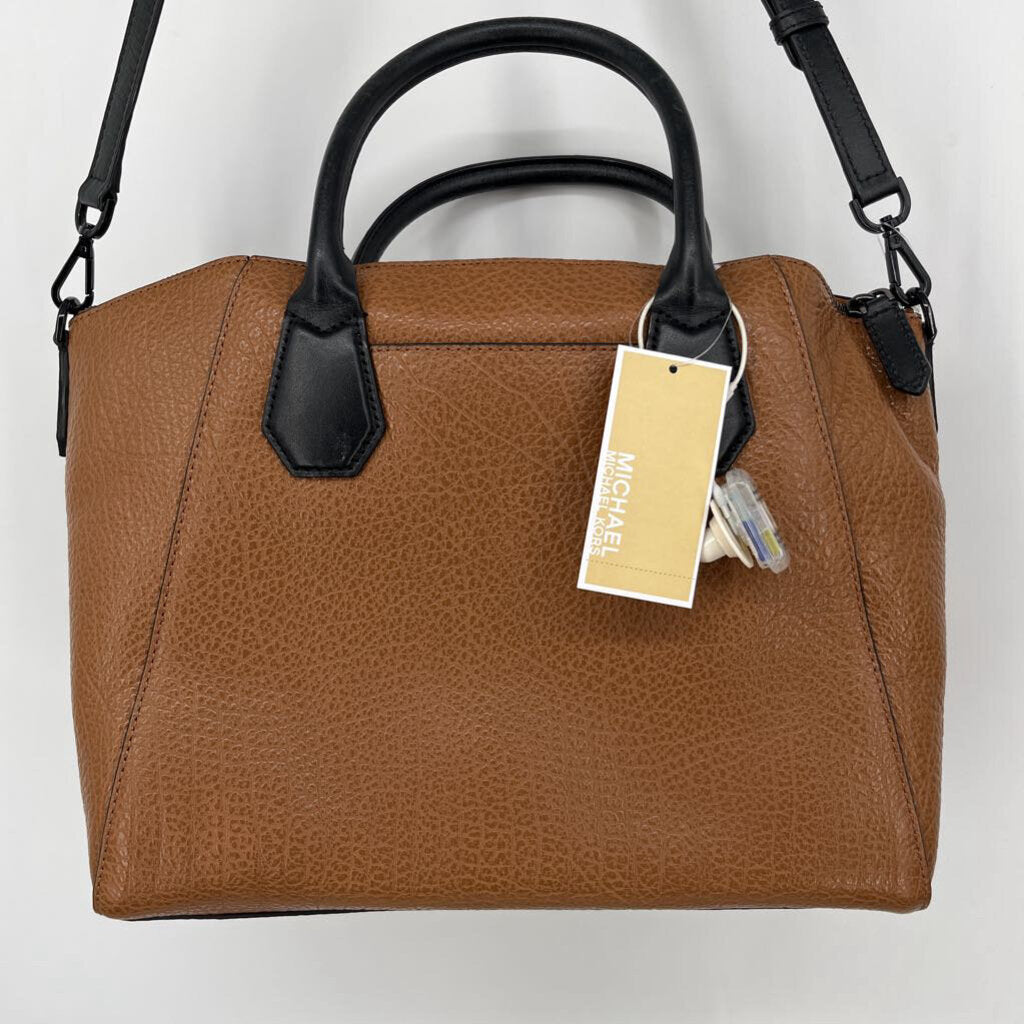 MK Leather Satchel