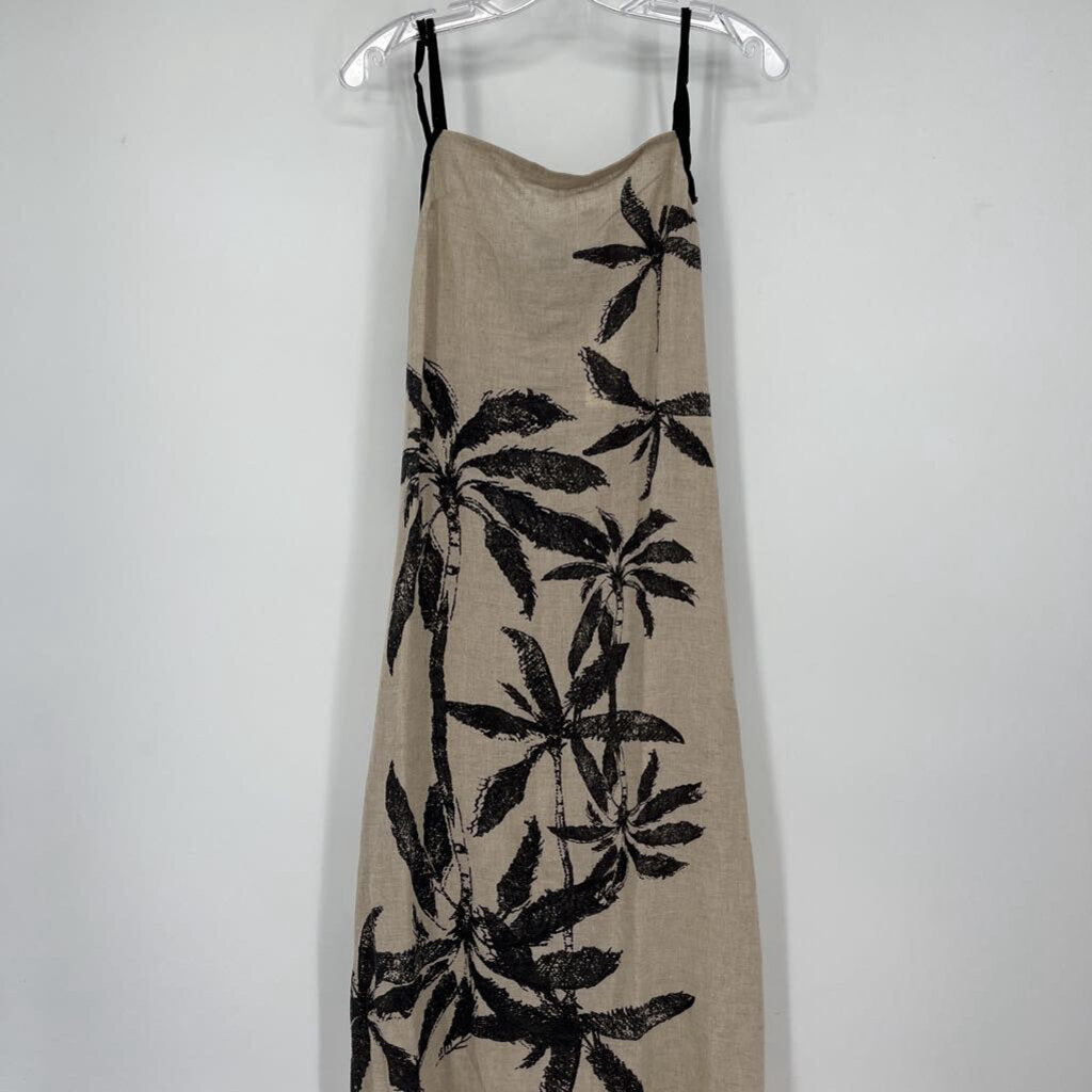 Anthro Slvls Palm Print Dress