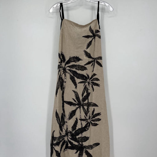 Anthro Slvls Palm Print Dress