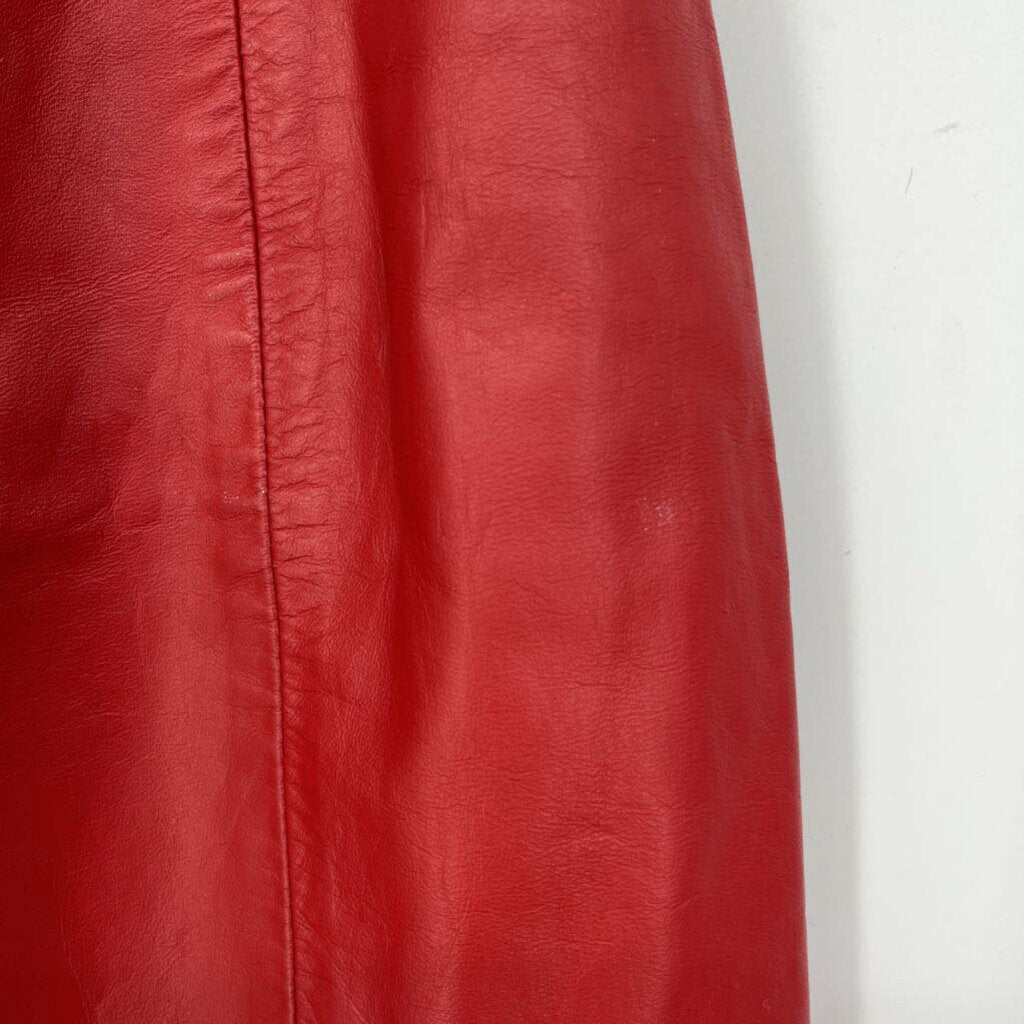 Chia Leather Skirt