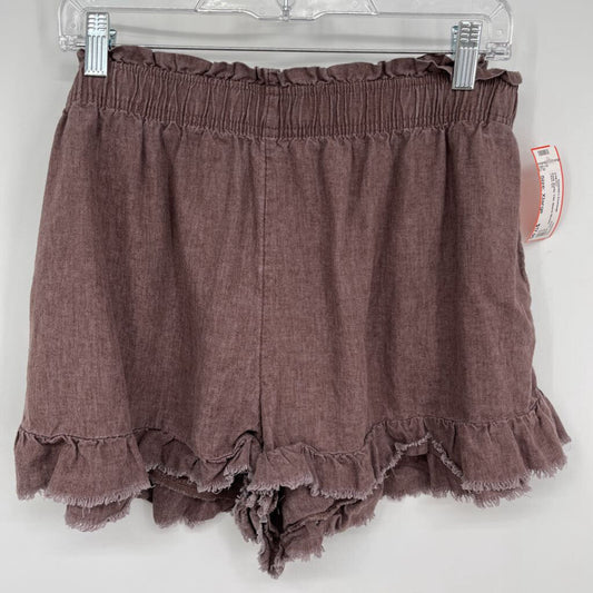Aerie Ruffle Trim Shorts