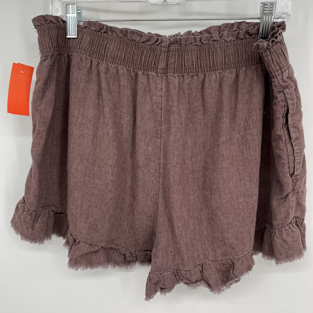 Aerie Ruffle Trim Shorts