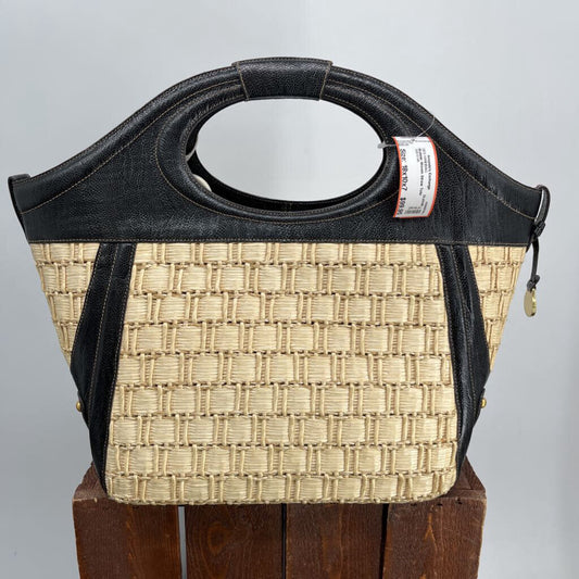 Brahmin Woven Straw Tote