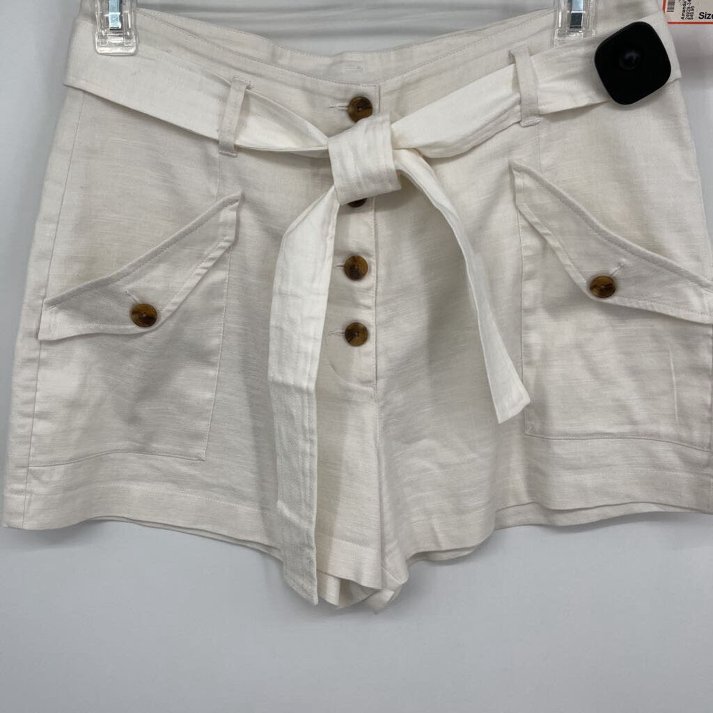 Rails Linen Belted Shorts