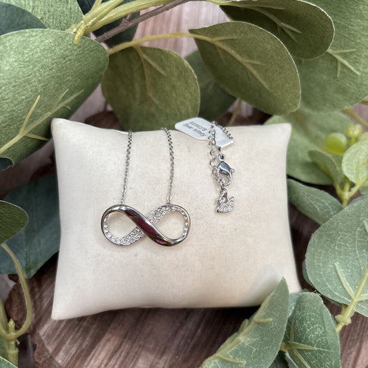 Swarovski Infinity Pendant Necklace