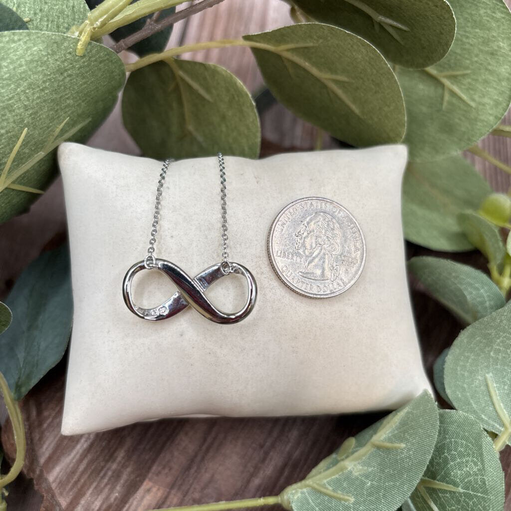 Swarovski Infinity Pendant Necklace