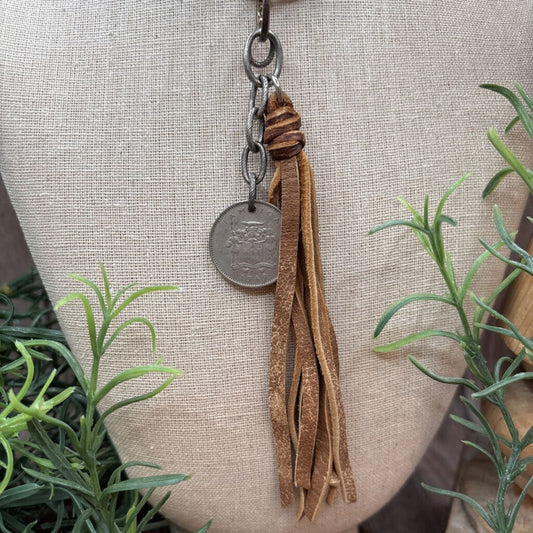 Melody Vintage Jewelry Pearl and Coin Necklace