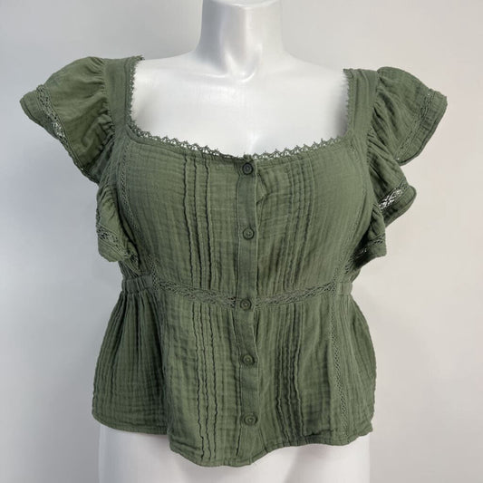 Aerie Cropped shirt