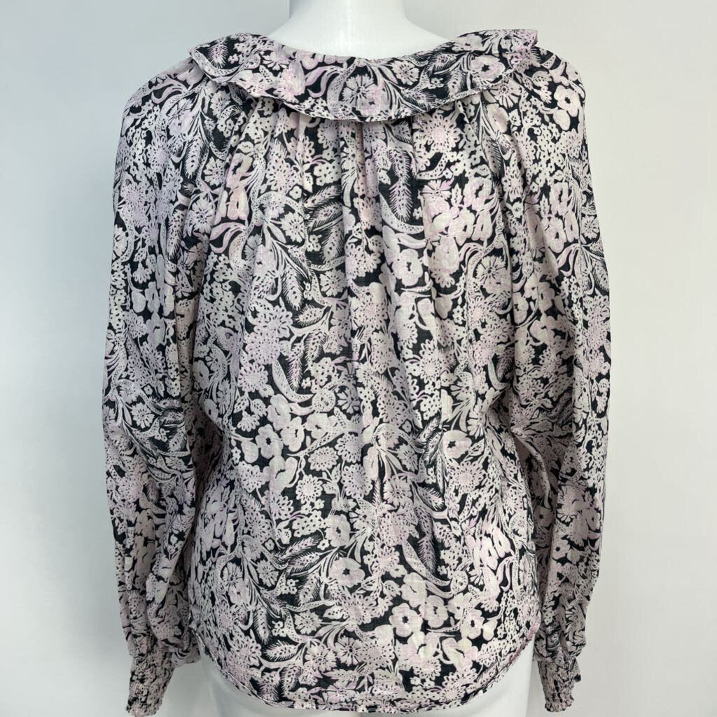 Anthropologie L/s Floral Shirt