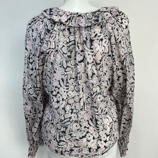 Anthropologie L/s Floral Shirt