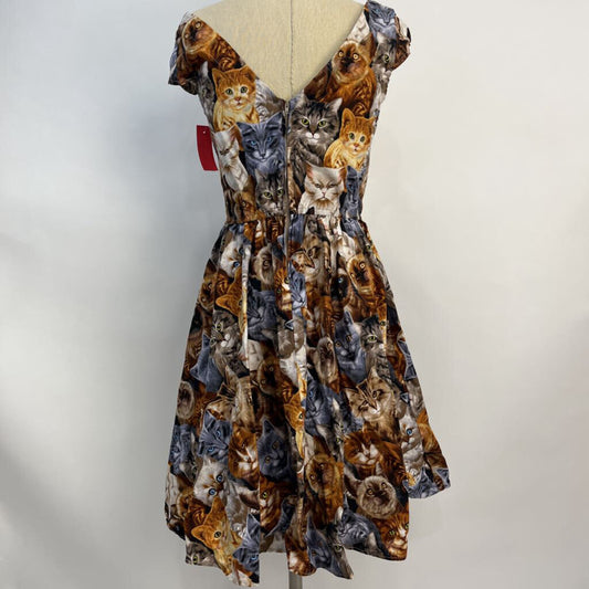 Slvls Cat Print Dress
