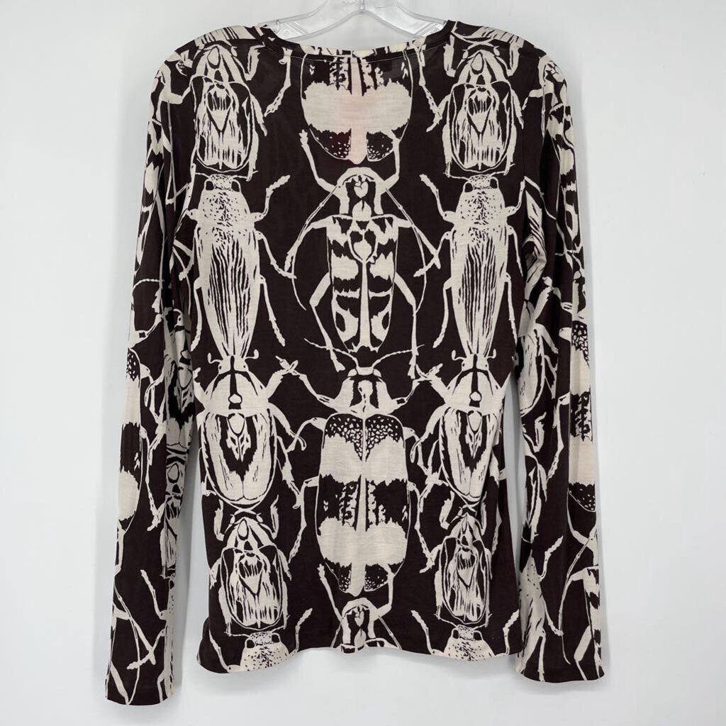 Tory Burch L/s Silk Shirt