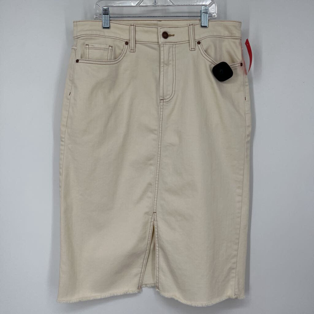 Chicos Denim Pencil Skirt