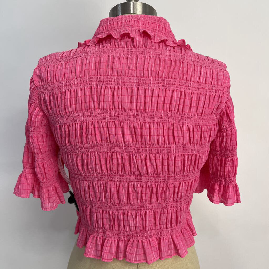 Sandro S/s Crop Shirt