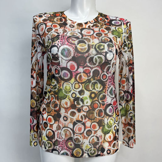 Inoah L/s Circle Print Shirt
