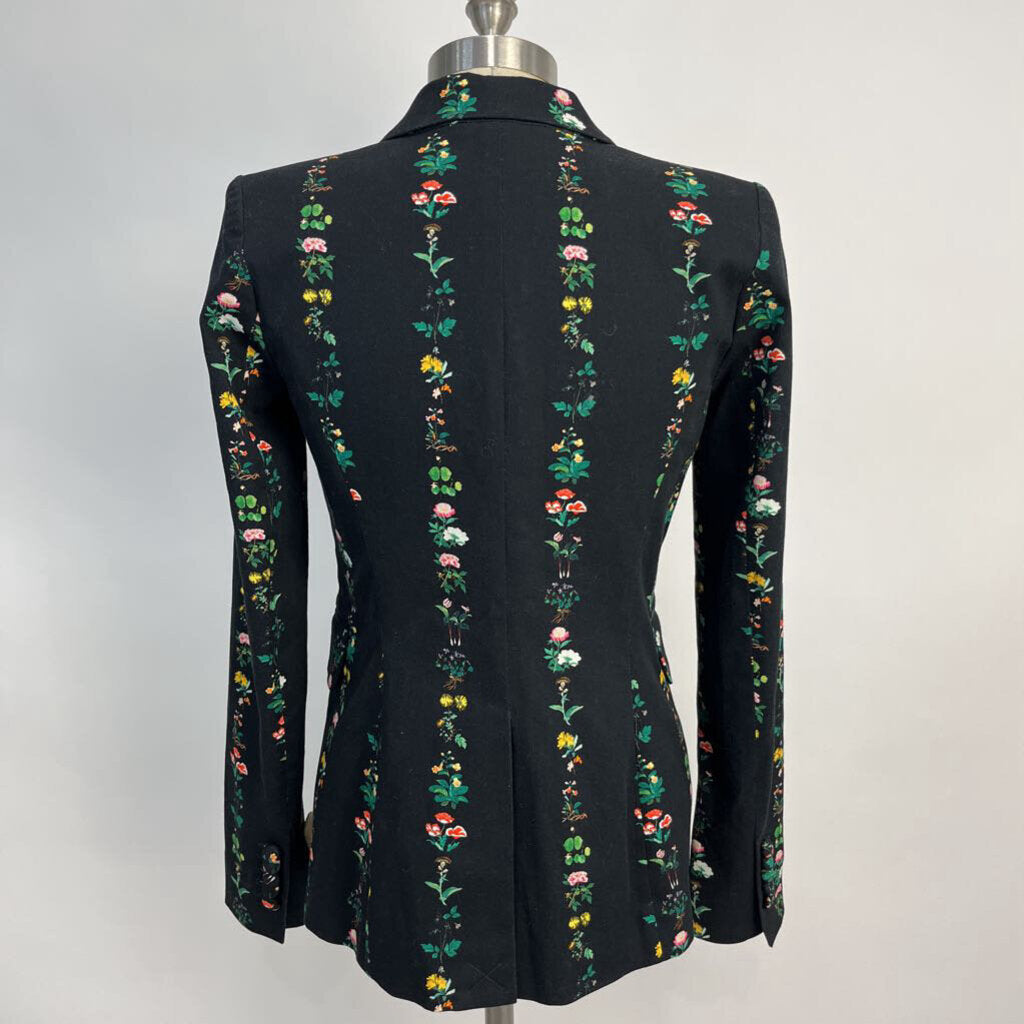 Adam Lippes Floral Blazer