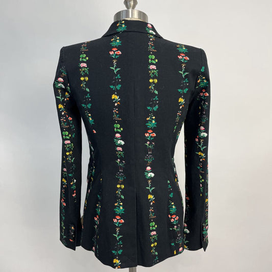 Adam Lippes Floral Blazer