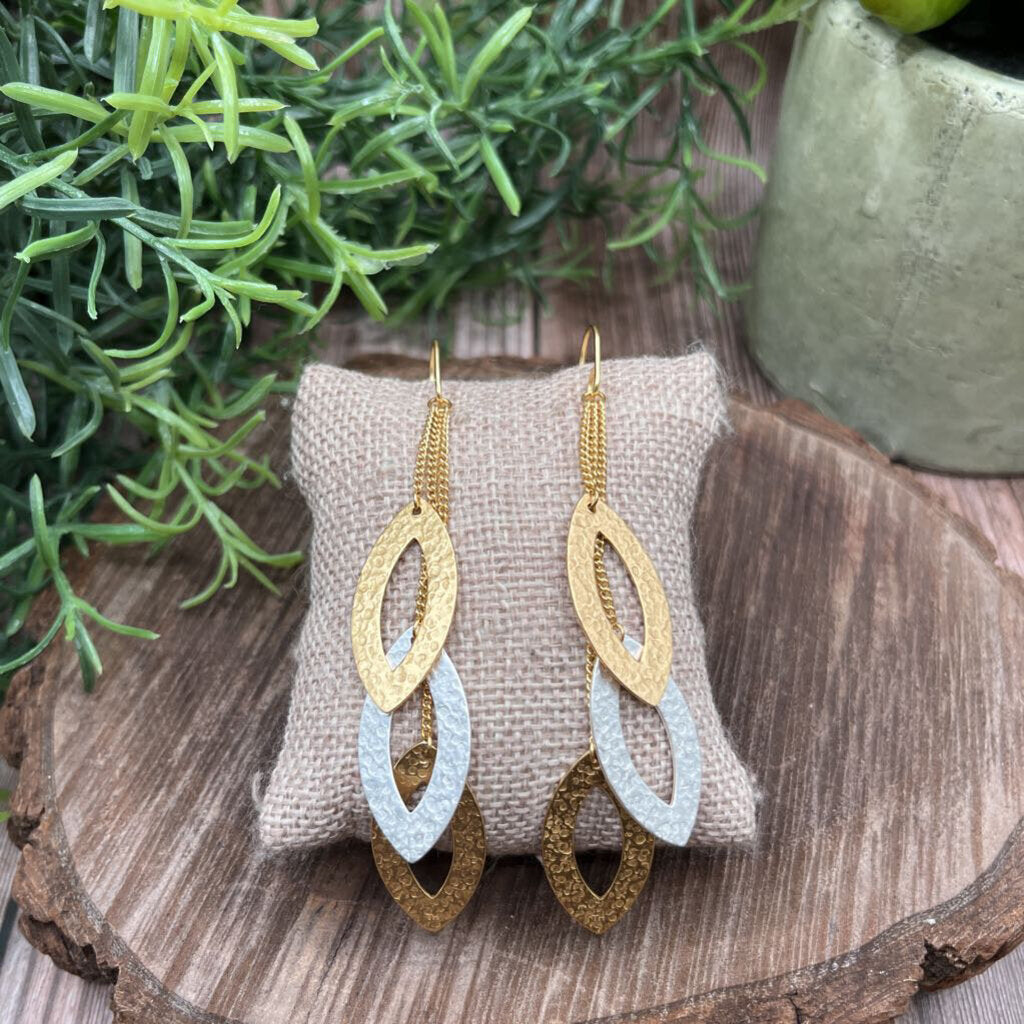 Stephanie Kantis Triple Drop Earrings