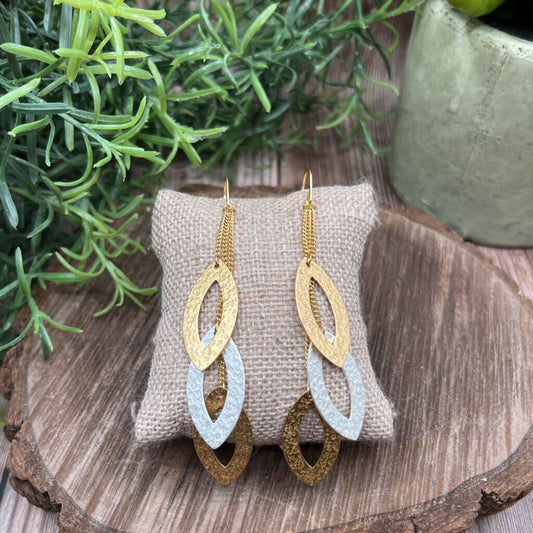 Stephanie Kantis Triple Drop Earrings