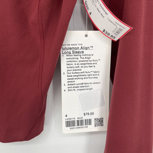 Lululemon L/s Shirt