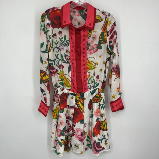 100% Silk Floral Dress