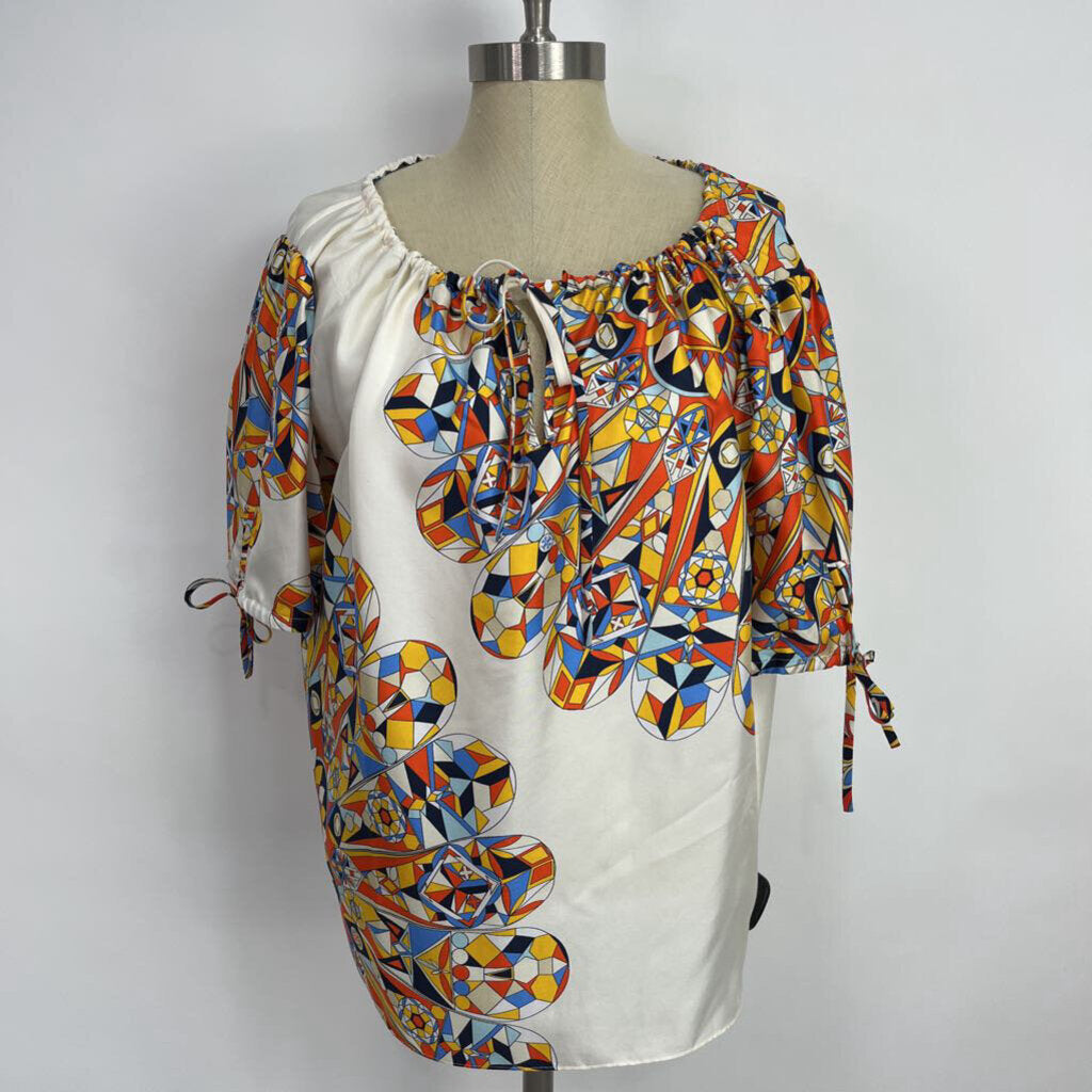 Tory Burch S/s Silk Shirt