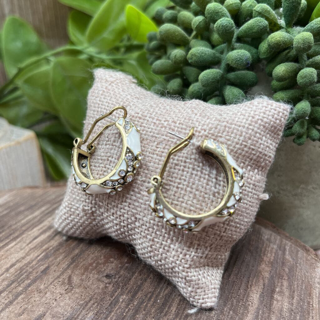 Heidi Daus Hoop Earrings