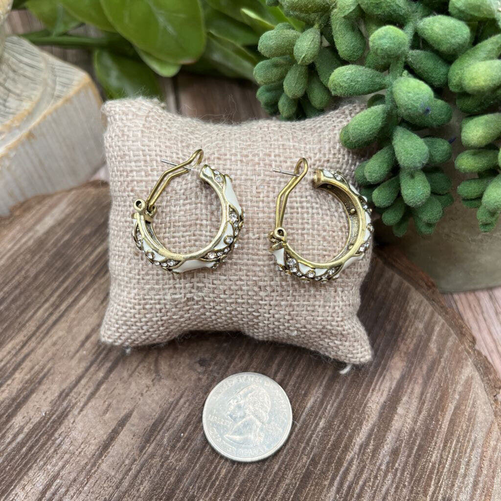Heidi Daus Hoop Earrings