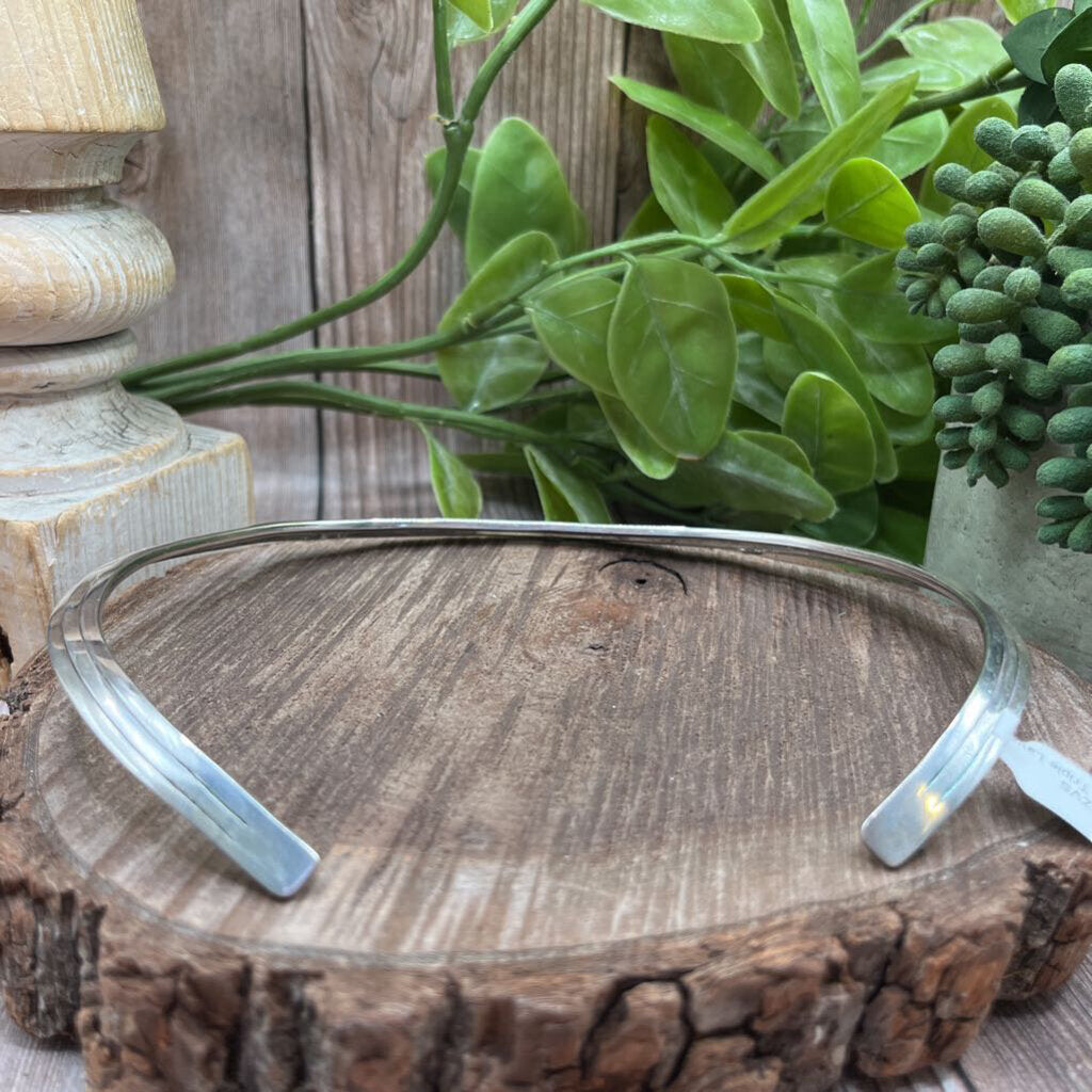 Sterling Triple Layer Collar