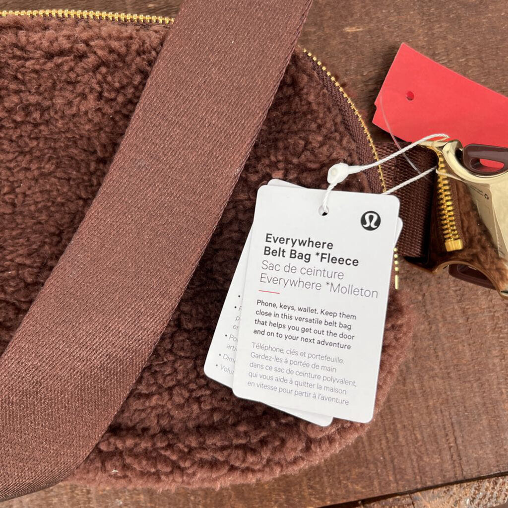 Lululemon Fleece Belt Bag