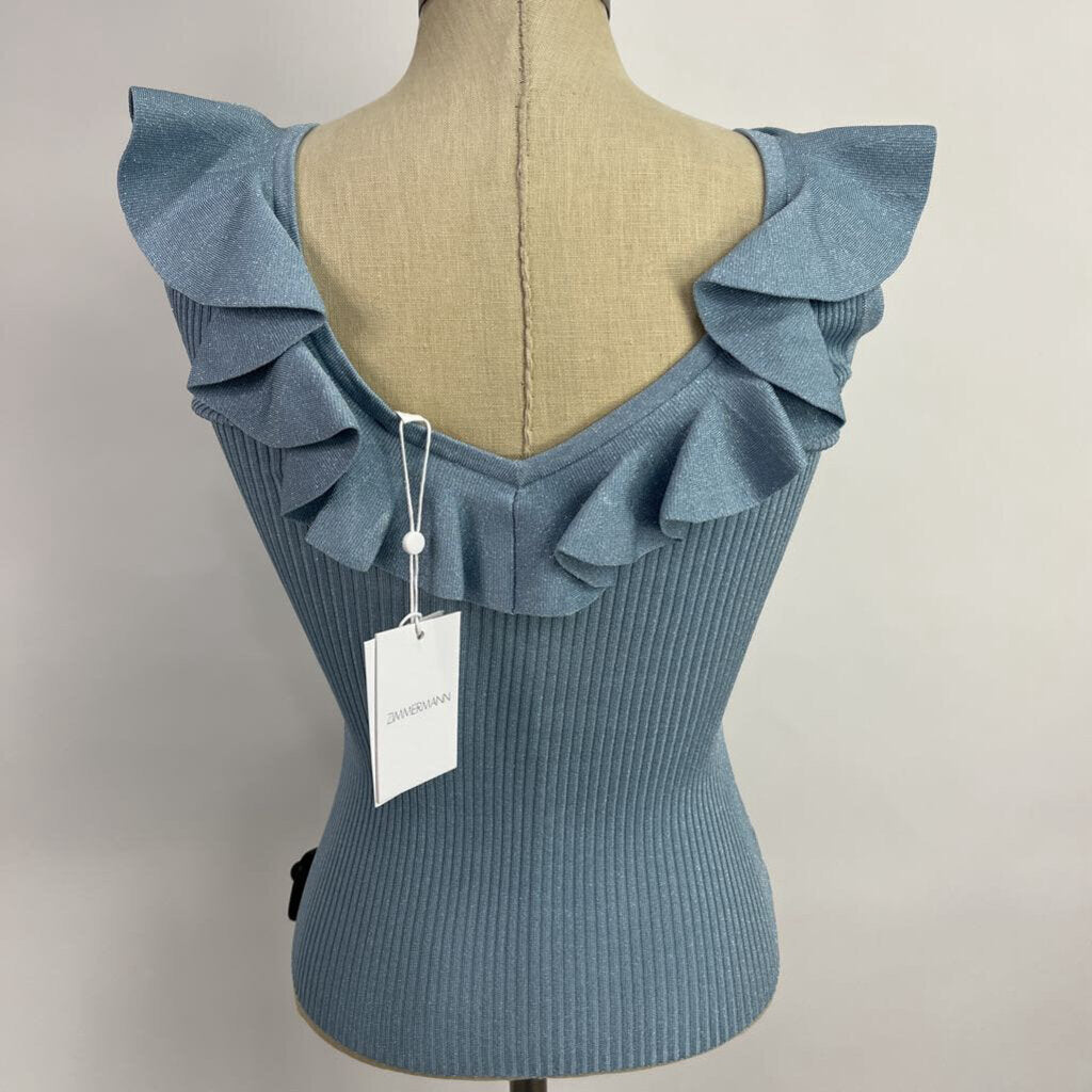 Zimmerman Ruffled Collar Sweater
