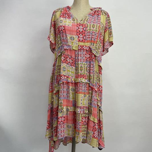 Anthropologie S/s Floral Dress