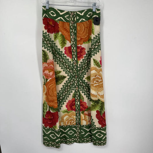 Farm Floral Midi Skirt