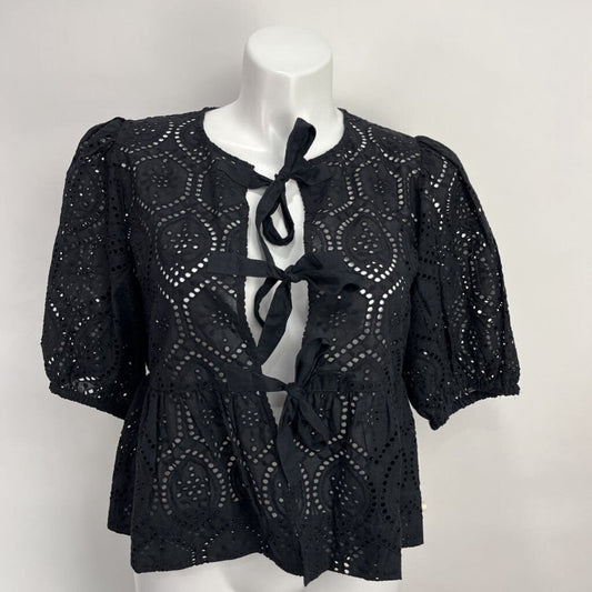 Evereve S/s Eyelet Shirt