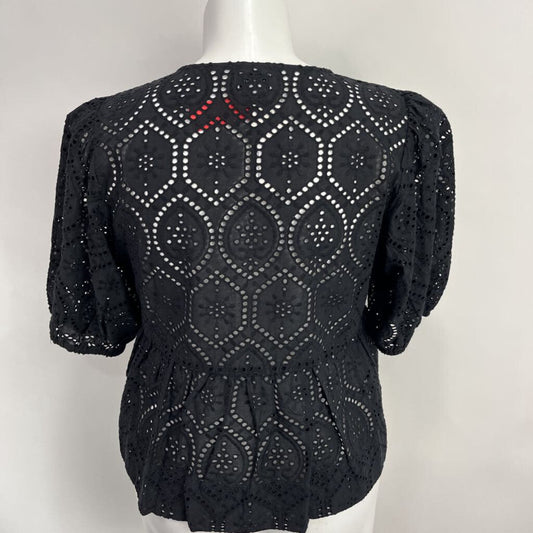 Evereve S/s Eyelet Shirt