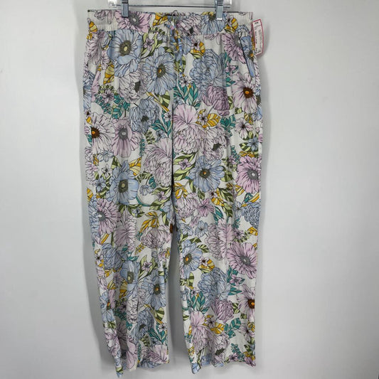 Gap Floral Pallazzo Pants