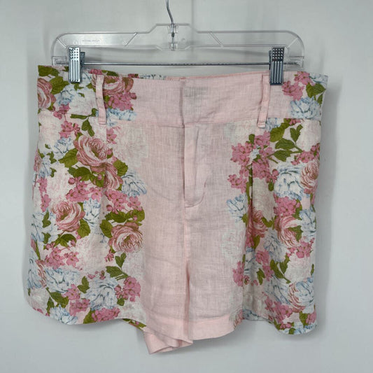 C & C Floral Linen Shorts