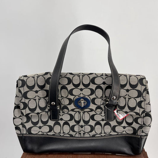 Coach Hamptons Signature Satchel