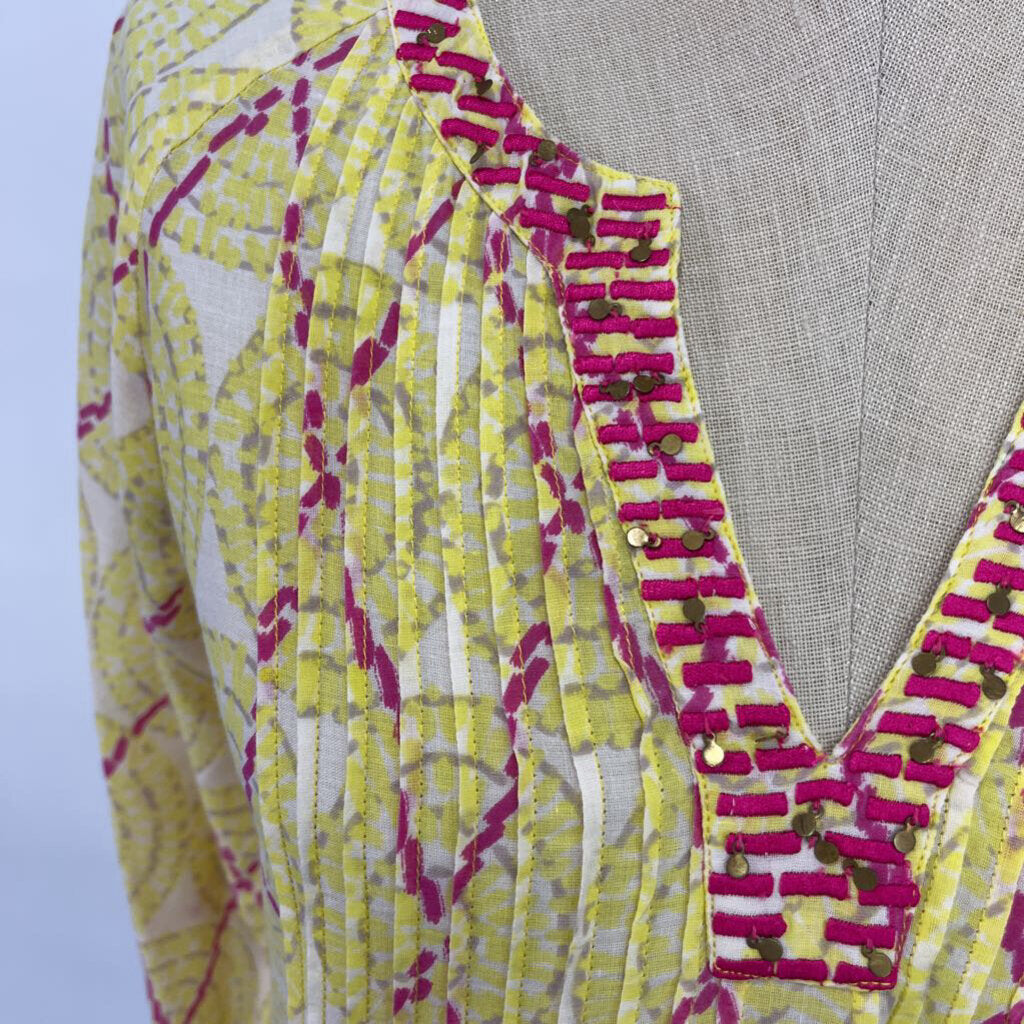 Nimo 3/4 Slv Print Shirt