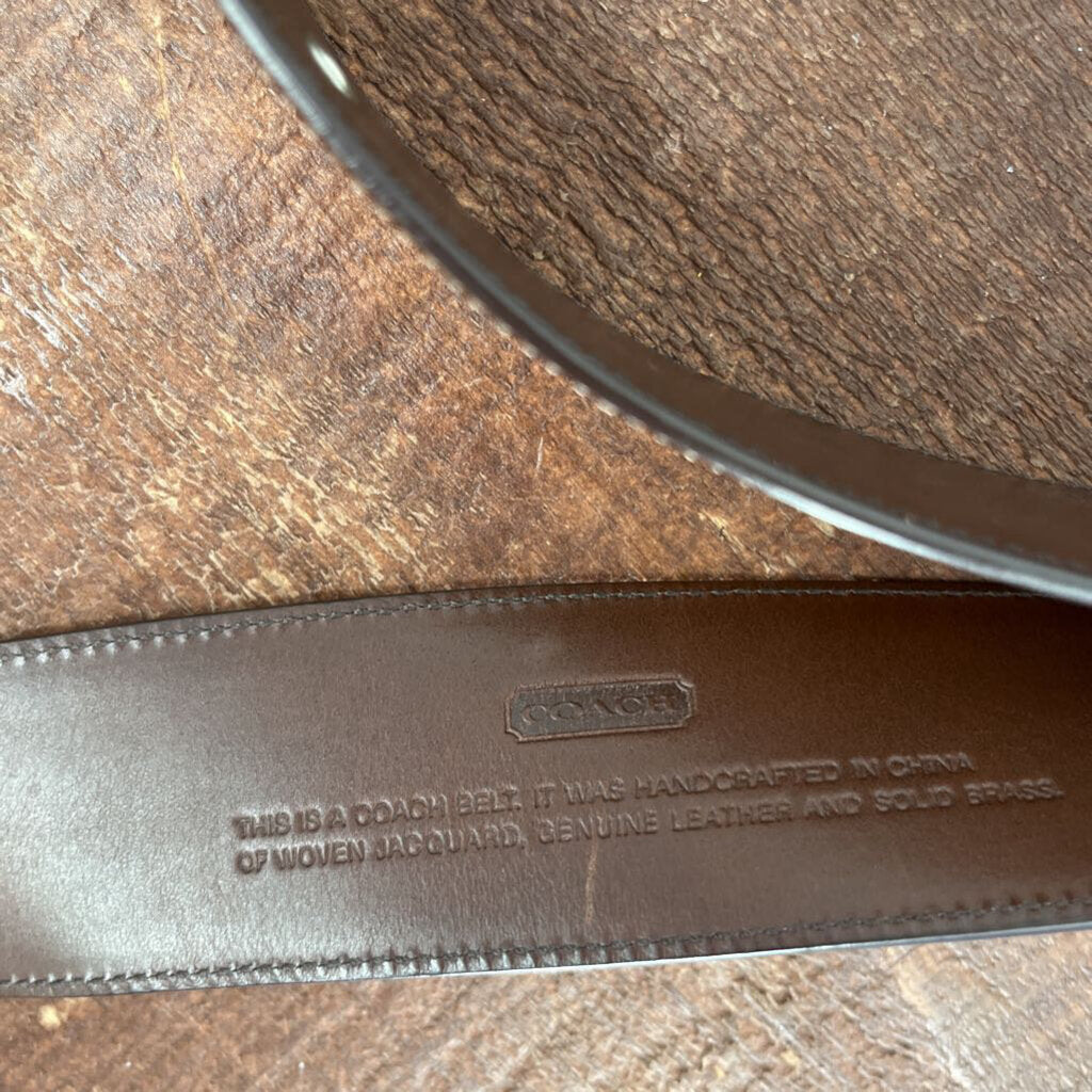 Coach Belt