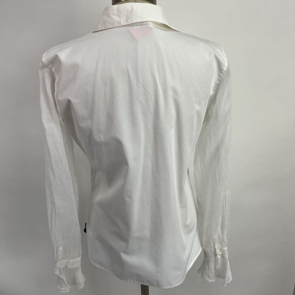 Anne Fontaine L/Sheer Slv Blouse