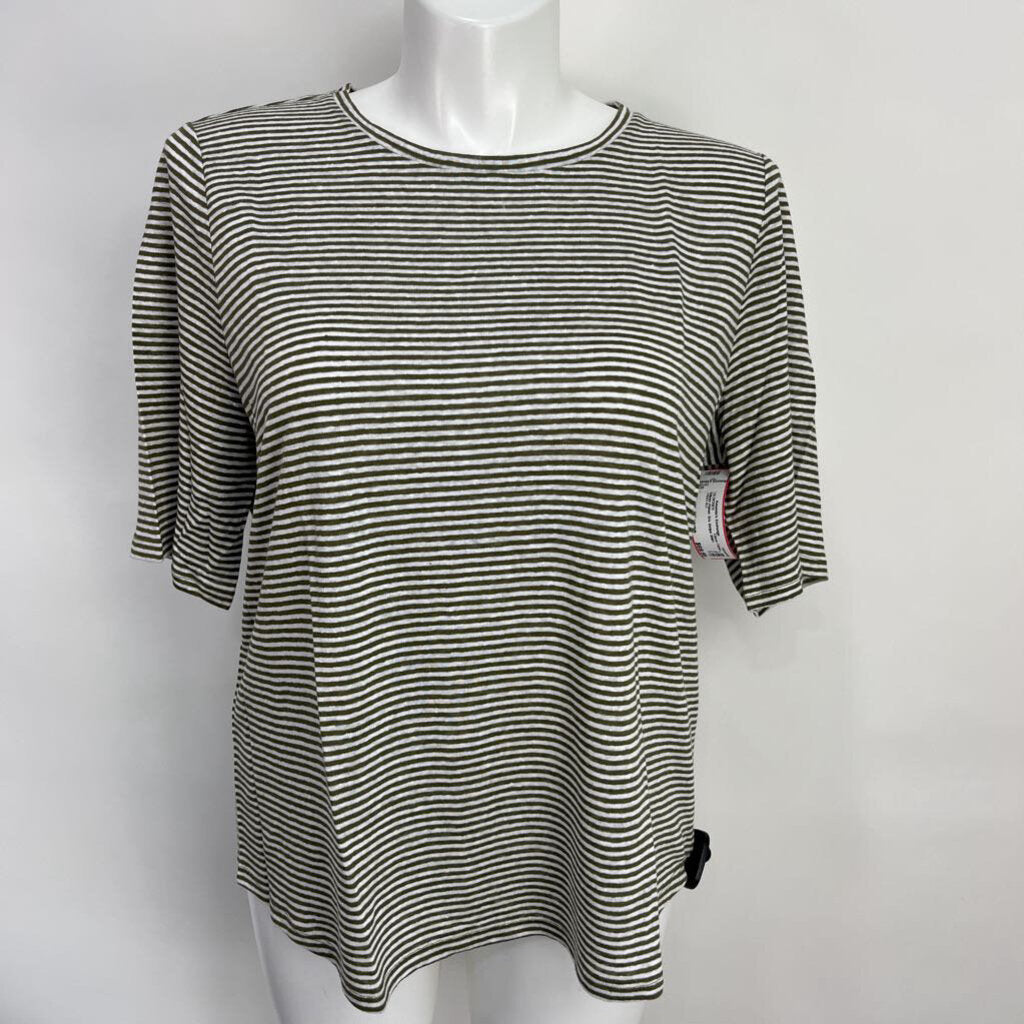 Eileen Fisher S/s Stripe Shirt