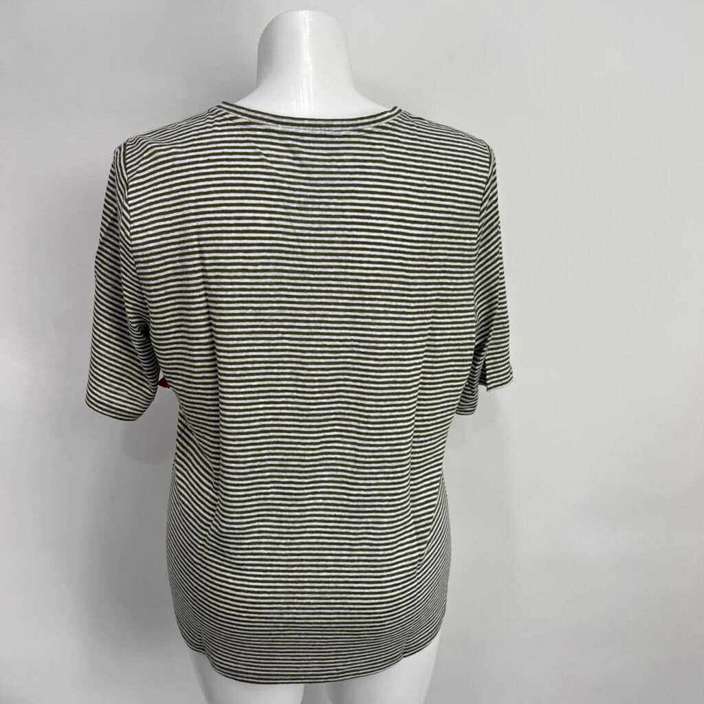 Eileen Fisher S/s Stripe Shirt