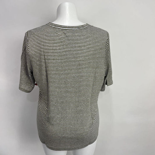 Eileen Fisher S/s Stripe Shirt