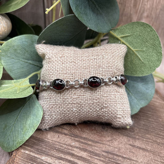 Silpada Garnet Bracelet