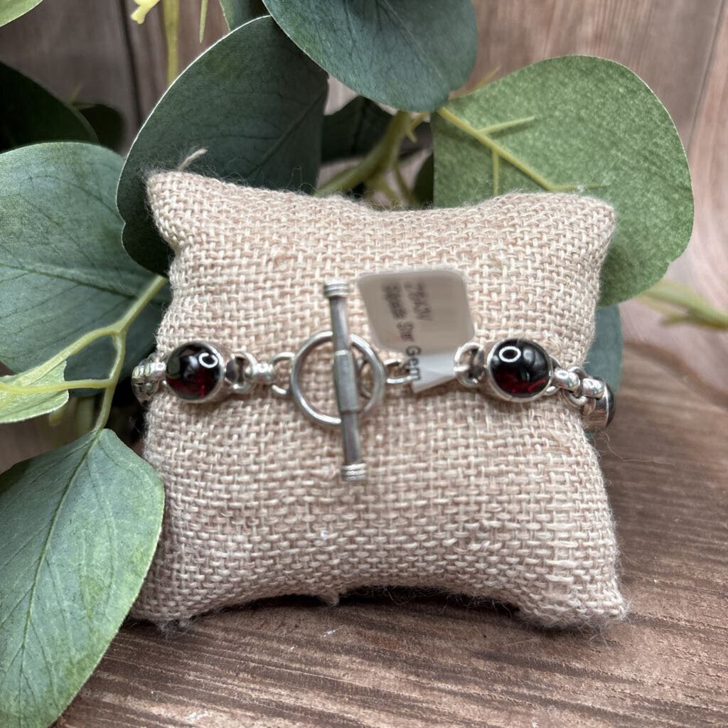 Silpada Garnet Bracelet
